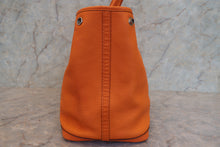 画像をギャラリービューアに読み込む, HERMES/エルメス ガーデンパーティPM ネゴンダ オレンジ □O刻印 トートバッグ 700120170