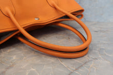 画像をギャラリービューアに読み込む, HERMES/エルメス ガーデンパーティPM ネゴンダ オレンジ □O刻印 トートバッグ 700120170