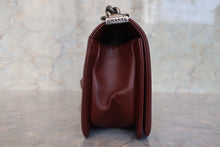 Load image into Gallery viewer, CHANEL Mini LeBOY CHANEL chain shoulder bag Lambskin Brown/Silver hadware Shoulder bag 700120025