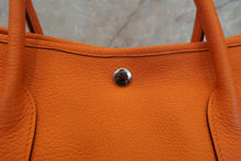 画像をギャラリービューアに読み込む, HERMES/エルメス ガーデンパーティPM ネゴンダ オレンジ □O刻印 トートバッグ 700120170