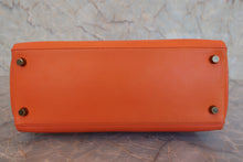 画像をギャラリービューアに読み込む, HERMES/エルメス ケリー28 ヴォーガリバー オレンジ 〇V刻印 ショルダーバッグ 800020019