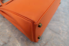 画像をギャラリービューアに読み込む, HERMES/エルメス ケリー28 ヴォーガリバー オレンジ 〇V刻印 ショルダーバッグ 800020019