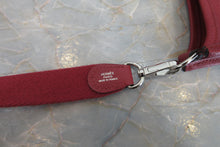 Load image into Gallery viewer, HERMES  EVELYNE TPM Epsom leather Rouge Grenet X Engraving Shoulder bag 700030289
