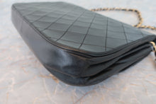 將圖片載入圖庫檢視器 CHANEL/シャネル マトラッセWフラップチェーンショルダーバッグ ラムスキン ブラック/ゴールド金具 ショルダーバッグ 800070122