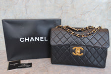 將圖片載入圖庫檢視器 CHANEL/シャネル 中マトラッセシングルフラップチェーンショルダーバッグ ラムスキン ブラック/ゴールド金具 ショルダーバッグ 700090132