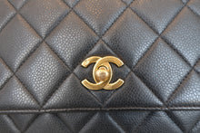 将图片加载到图库查看器,CHANEL/香奈儿 CF 梯形 手提包 荔枝皮 Black/Gold hadware(黑色/金色金属) 手提包 800030136