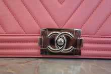 将图片加载到图库查看器,CHANEL/香奈儿 Leboy 链条包 羊皮 Pink/Silver hadware(粉色/银色金属) 肩背包 700120023