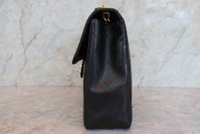 將圖片載入圖庫檢視器 CHANEL/シャネル 中マトラッセシングルフラップチェーンショルダーバッグ ラムスキン ブラック/ゴールド金具 ショルダーバッグ 700090132
