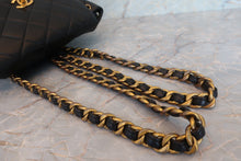 Load image into Gallery viewer, CHANEL Matelasse chain back pack Lambskin Black/Gold hadware Back pack 700080063