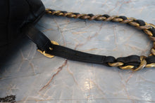 Load image into Gallery viewer, CHANEL Matelasse chain back pack Lambskin Black/Gold hadware Back pack 700080063