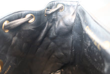 Load image into Gallery viewer, CHANEL Matelasse chain back pack Lambskin Black/Gold hadware Back pack 700080063