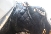Load image into Gallery viewer, CHANEL Matelasse chain back pack Lambskin Black/Gold hadware Back pack 700080063