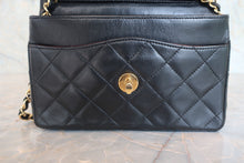 画像をギャラリービューアに読み込む, CHANEL/シャネル パリ限定ミニマトラッセダブルフラップチェーンショルダーバッグ ラムスキン ブラック/ゴールド金具 ショルダーバッグ 800030163