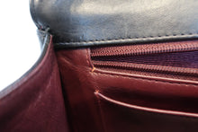 画像をギャラリービューアに読み込む, CHANEL/シャネル 中マトラッセシングルフラップチェーンショルダーバッグ ラムスキン ブラック/ゴールド金具 ショルダーバッグ 700100161