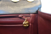 画像をギャラリービューアに読み込む, CHANEL/シャネル 中マトラッセシングルフラップチェーンショルダーバッグ ラムスキン ブラック/ゴールド金具 ショルダーバッグ 700100161