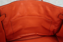 画像をギャラリービューアに読み込む, HERMES/エルメス バーキン35 トゴ オレンジ □E刻印 ハンドバッグ 800010047
