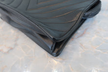 画像をギャラリービューアに読み込む, CHANEL/シャネル Vステッチチェーンショルダーバッグ ラムスキン ブラック/ゴールド金具 ショルダーバッグ 800030145