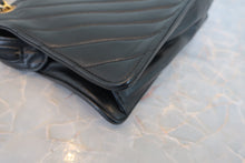 画像をギャラリービューアに読み込む, CHANEL/シャネル Vステッチチェーンショルダーバッグ ラムスキン ブラック/ゴールド金具 ショルダーバッグ 800030145