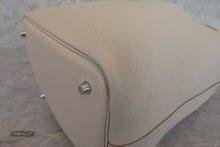 Load image into Gallery viewer, HERMES PICOTIN LOCK MM Clemence leather Craie C Engraving Hand bag 700030278
