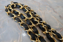 画像をギャラリービューアに読み込む, CHANEL/シャネル Vステッチチェーンショルダーバッグ ラムスキン ブラック/ゴールド金具 ショルダーバッグ 800030145