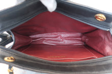 画像をギャラリービューアに読み込む, CHANEL/シャネル Vステッチチェーンショルダーバッグ ラムスキン ブラック/ゴールド金具 ショルダーバッグ 800030145