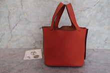 画像をギャラリービューアに読み込む, HERMES/エルメス ピコタンロックPM トリヨンクレマンス テールバテュー Y刻印 ハンドバッグ 800010024