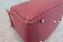 Load image into Gallery viewer, HERMES LINDY 30 Clemence leather Bois de rose □O Engraving Shoulder bag 700090129
