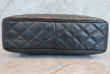 Load image into Gallery viewer, CHANEL Matelasse fringe chain shoulder bag Caviar skin Black/Gold hadware Shoulder bag 700040061