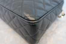 Load image into Gallery viewer, CHANEL Matelasse fringe chain shoulder bag Caviar skin Black/Gold hadware Shoulder bag 700040061