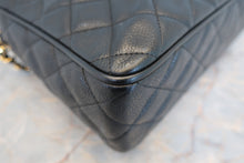 Load image into Gallery viewer, CHANEL Matelasse fringe chain shoulder bag Caviar skin Black/Gold hadware Shoulder bag 700040061