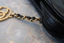 画像をギャラリービューアに読み込む, CHANEL/シャネル Vステッチチェーンショルダーバッグ ラムスキン ブラック/ゴールド金具 ショルダーバッグ 800030145