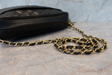 Load image into Gallery viewer, CHANEL Matelasse fringe chain shoulder bag Caviar skin Black/Gold hadware Shoulder bag 700040061