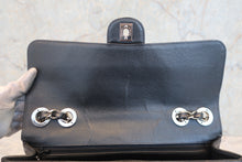 Load image into Gallery viewer, CHANEL Medium Matelasse single flap double chain shoulder bag Caviar skin Black/Silver hadware Shoulder bag 800020197