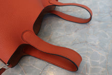 將圖片載入圖庫檢視器 HERMES/エルメス ピコタンロックPM トリヨンクレマンス オレンジ □O刻印 ハンドバッグ 800050105