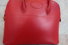 將圖片載入圖庫檢視器 HERMES/エルメス ボリード35 ボックスカーフ ヴァーミリオン 〇Y刻印 ショルダーバッグ 700010226