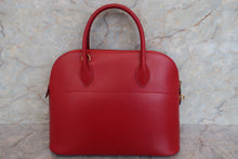 將圖片載入圖庫檢視器 HERMES/エルメス ボリード35 ボックスカーフ ヴァーミリオン 〇Y刻印 ショルダーバッグ 700010226