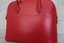 將圖片載入圖庫檢視器 HERMES/エルメス ボリード35 ボックスカーフ ヴァーミリオン 〇Y刻印 ショルダーバッグ 700010226