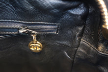 Load image into Gallery viewer, CHANEL Matelasse fringe chain shoulder bag Caviar skin Black/Gold hadware Shoulder bag 700040061