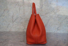 Load image into Gallery viewer, HERMES GARDEN PARTY PM Negonda leather Capucine □Q Engraving Tote bag 700110166