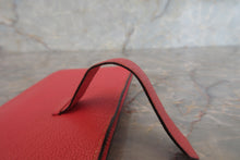 Load image into Gallery viewer, HERMES  Bearn Soufflet Chevre myzore goatskim Rose azalee A Engraving Wallet 700020122