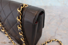 將圖片載入圖庫檢視器 CHANEL/シャネル ダイアナマトラッセチェーンショルダーバッグ ラムスキン ブラック/ゴールド金具 ショルダーバッグ 800080080