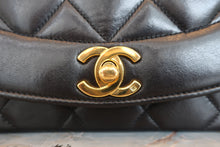 將圖片載入圖庫檢視器 CHANEL/シャネル ダイアナマトラッセチェーンショルダーバッグ ラムスキン ブラック/ゴールド金具 ショルダーバッグ 800080080