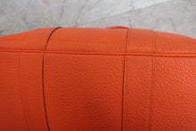 Load image into Gallery viewer, HERMES GARDEN PARTY PM Negonda leather Capucine □Q Engraving Tote bag 700110166