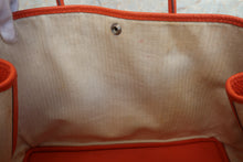 Load image into Gallery viewer, HERMES GARDEN PARTY PM Negonda leather Capucine □Q Engraving Tote bag 700110166