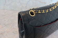 画像をギャラリービューアに読み込む, CHANEL/シャネル パリ限定マトラッセダブルフラップチェーンショルダーバッグ ラムスキン ブラック/ゴールド金具 ショルダーバッグ 800010017