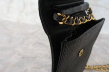 將圖片載入圖庫檢視器 CHANEL/シャネル ココマークミニチェーンショルダーバッグ キャビアスキン ブラック/ゴールド金具 ショルダーバッグ 700010110