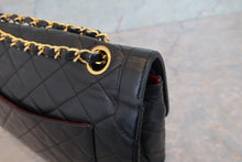 画像をギャラリービューアに読み込む, CHANEL/シャネル パリ限定マトラッセダブルフラップチェーンショルダーバッグ ラムスキン ブラック/ゴールド金具 ショルダーバッグ 800010017