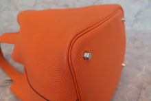 画像をギャラリービューアに読み込む, HERMES/エルメス ピコタンロックMM トリヨンクレマンス オレンジ ハンドバッグ 700080065