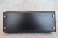 將圖片載入圖庫檢視器 HERMES/エルメス ケリー28 ボックスカーフ ブラック 〇Z刻印 ショルダーバッグ 700090115