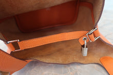 画像をギャラリービューアに読み込む, HERMES/エルメス ピコタンロックMM トリヨンクレマンス オレンジ ハンドバッグ 700080065